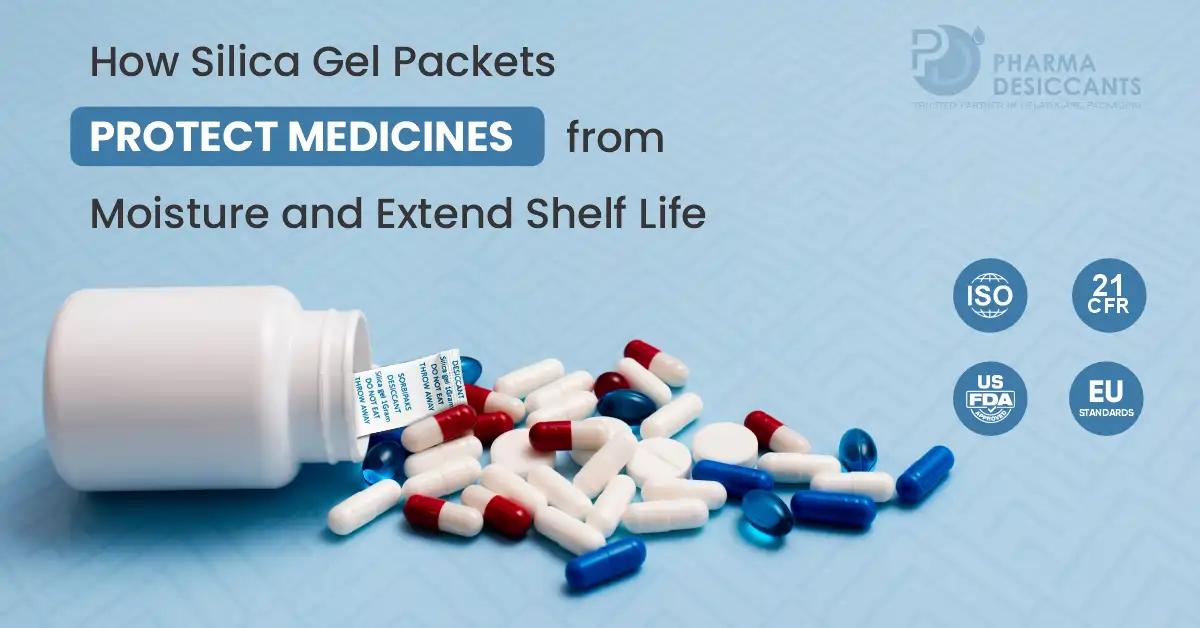 silica gel packets and sachets protect from moisture